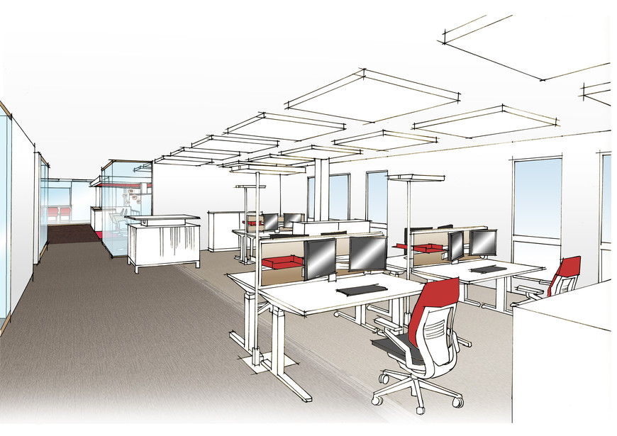 Die Mobiliar Glattal, Opfikon | Büroeinrichtung - Büroplanung - Innenausbau | WSA