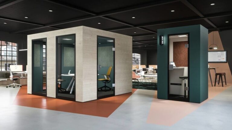 Steelcase Officebricks Acoustic Pods | Büroeinrichtung - Büroplanung - Innenausbau | WSA